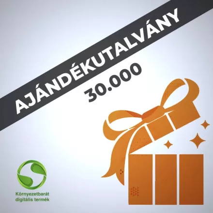Digitális utalvány 30.000Ft