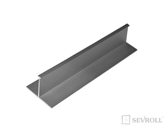 SEVROLL összekötő profil H04 3m ezüst