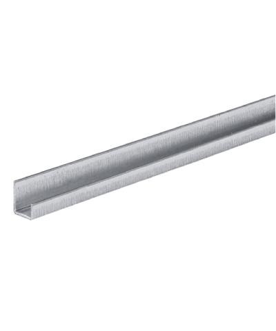 HETTICH 9130062 ajtóhoz alumínium U-profil (15-16)/2500 mm